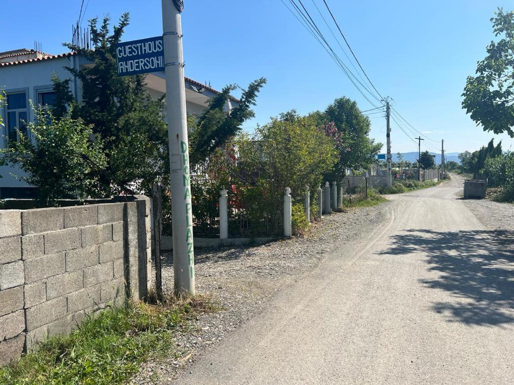Guest House Andersoni Dhoma Plazhi Andersoni Shen Ded Gjoni 外观 照片